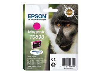 Tusz Oryginalny Epson T0893 Stylus S20 S21 SX100 SX110 SX200 SX400 Magenta