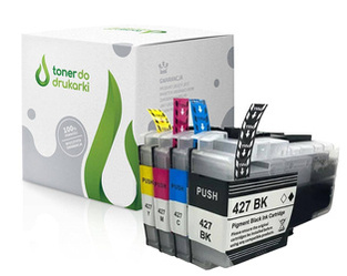Zgodny Komplet Tuszy do Brother LC427XL MFC-J5955DW MFC-J6955DW MFC-J6957DW TO-LC427XL