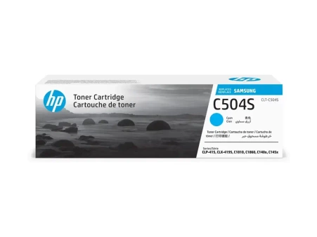 Toner Oryginalny Samsung CLP-415NW CLX-4195FN SL-C1810W CLT-C504S SU025A Niebieski