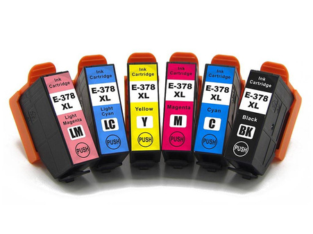 Zgodny Komplet Tuszy do Epson 378XL Expression Photo XP-8500 XP-8505 T3798 TO-T3798