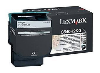 Toner Oryginalny Lexmark C540n C543dn C544n X548de X543dn X546dtn C540H2KG Czarny