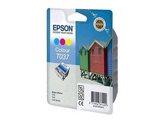 Tusz Oryginalny Epson T037 Stylus C42 C42SX C44UX Trójkolorowy