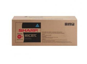 Toner Oryginalny Sharp MX-C357F MX-C407P MXC35TC Niebieski