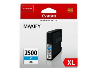 Tusz Oryginalny Canon PGI-2500XL MAXIFY iB4150 iB4050 MB5050 MB5150 PGI-2500XL C Niebieski