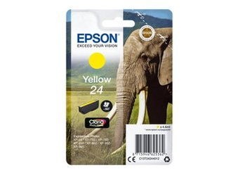 Tusz Oryginalny Epson T2424 Expression Photo XP-55 XP-750 XP-760 XP-850 XP-950 Żółty