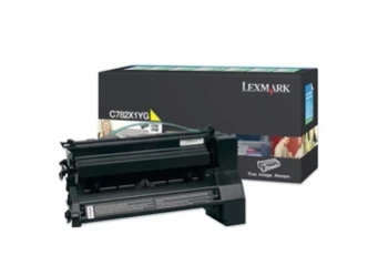 Toner Oryginalny Lexmark C782dn X782e C782X1YG Żółty