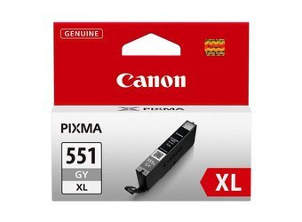 Tusz Oryginalny Canon CLI-551XL PIXMA MG5655 MG6350 MG7150 MG7550 iP7200 iP8750 CLI-551GY XL Szary