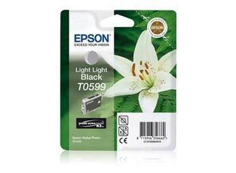 Tusz Oryginalny Epson Stylus Photo R2400 T0599 Bardzo Jasny Czarny