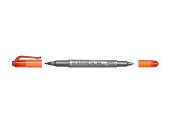 Marker Toma TO-320 Dwustronny Czerwony