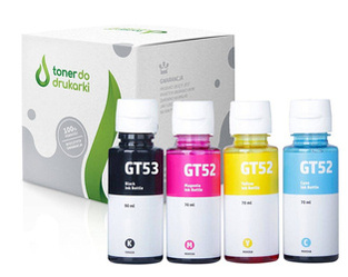 Zgodny Komplet Tuszy HP GT53XL + GT52XL Ink Tank 315 415 Smart Tank 500 515 TO-1VV21AE