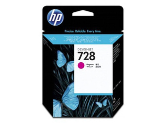 Tusz Oryginalny HP 728 DesignJet T830 T730 F9J66A Magenta