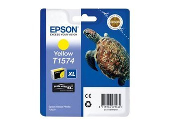 Tusz Oryginalny Epson T1574 Stylus Photo R3000 Żółty