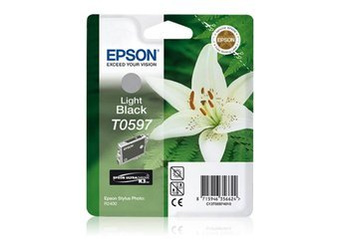 Tusz Oryginalny Epson Stylus Photo R2400 T0597 Jasny Czarny