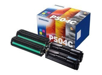 Komplet Tonerów Oryginalnych Samsung CLP-415NW CLX-4195FN SL-C1810W CLT-P504C SU400A