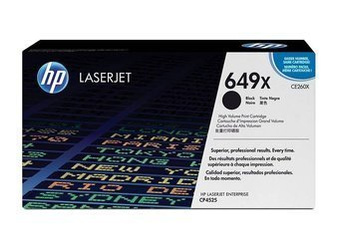 Toner Oryginalny HP Color LaserJet CP4025 CP4025n CP4525xh CP4525dn 647X CE260X Czarny