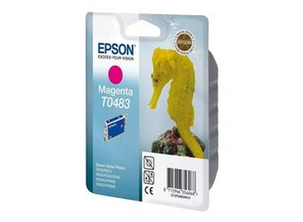 Tusz Oryginalny Epson T0483 Stylus Photo R200 R300 R320 RX500 RX640 Magenta