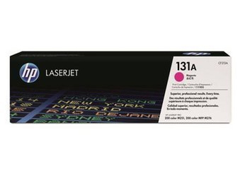Toner Oryginalny HP Color LaserJet Pro 200 color M251n MFP M276n CF213A 131A Magenta