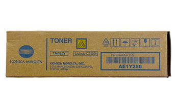 Toner Oryginalny Konica Minolta Bizhub C3120i AE1Y250 TNP92Y Żółty