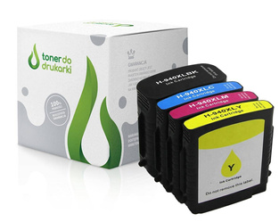 Zgodny Komplet tuszy do HP 940XL OfficeJet Pro 8000 8500 8500A TO-C2N93AE