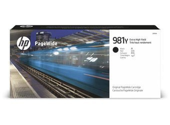 Tusz Oryginalny HP 981Y Color PageWide Enterprise MFP 586z 586dn L0R16A Czarny