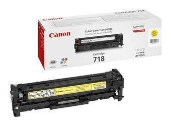 Toner Oryginalny Canon i-SENSYS LBP7200CDN LBP7210CDN MF724CDW MF726CDW MF8350CDN CRG-718Y Żółty