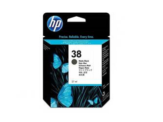 Tusz Oryginalny HP 38 Photosmart Pro B8850 B9100 C9412A Czarny