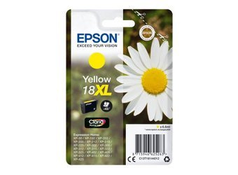 Tusz Oryginalny Epson T1814 Expression Home XP-102 XP-202 XP-302 XP-402 XP-425 Żółty