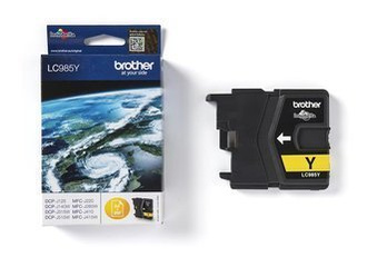 Tusz Oryginalny Brother LC985 DCP-J315W DCP-J140W DCP-J125 DCP-J515W MFC-J220 LC985Y Żółty