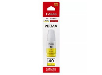 Tusz Oryginalny Canon GI-40 PIXMA G5040 G6040 GM2040 GI-40Y Żółty