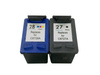 Zgodny Komplet Tuszy do HP 27 + 28 DeskJet 3300 3520 3600 3845 C8727AE TO-C8727AE