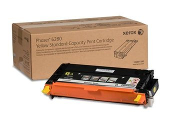 Toner Oryginalny Xerox Phaser 6280 6280N 6280DN 106R01390 Żółty