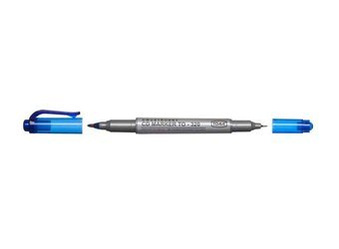 Marker Toma TO-320 Dwustronny Niebieski
