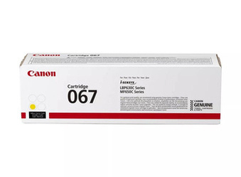 Toner Oryginalny Canon i-SENSYS LBP631Cw LBP633Cdw MF651Cw 067Y Żółty