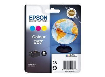 Tusz Oryginalny Epson T2670 WorkForce WF-100W Trójkolorowy