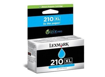 Tusz Oryginalny Lexmark 210XL OfficeEdge Pro4000 Pro5500 Pro5500t 14L0175E Niebieski