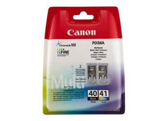Komplet Tuszy Oryginalnych Canon PG-40 + CL-41 PIXMA iP1200 iP2200 iP2600 MP140 MX300