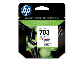 Tusz Oryginalny HP 703 DeskJet F735 D730 K209A K510A CD888AE Trójkolorowy