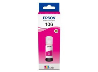 Tusz Oryginalny Epson 106 EcoTank L7160 L7180 T00R3 Magenta