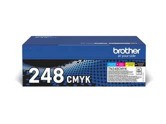 Komplet Tonerów Oryginalnych Brother MFC-L8340CDW MFC-L8390CDW HL-L8240CDW TN248VAL
