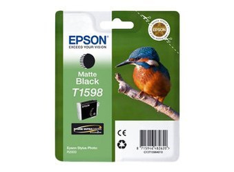 Tusz Oryginalny Epson T1598 Stylus Photo R2000 Matowy Czarny