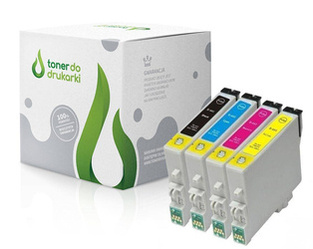 Zgodny Komplet Tuszy do Epson T0445 Stylus C64 CX3600 CX3650 TO-T0445