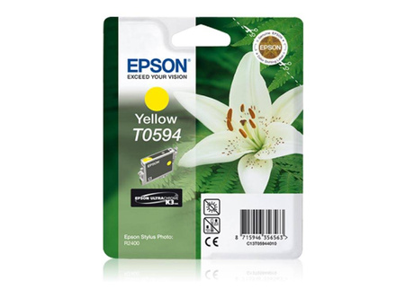 Tusz Oryginalny Epson Stylus Photo R2400 T0594 Żółty