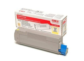 Toner Oryginalny OKI C5600 C5700 43381905 Żółty