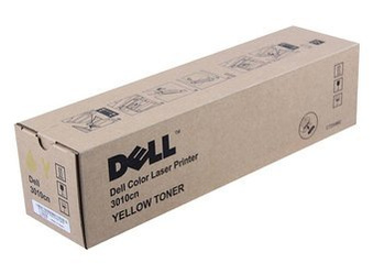 Toner Oryginalny Dell 3010CN 593-10156 Żółty
