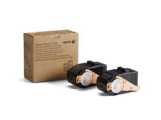 Dwupak Tonerów Oryginalnych Xerox Phaser 7100 7100DN 7100N 106R02611 Żółty