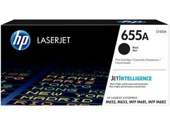 Toner Oryginalny HP Color LaserJet Enterprise M652DN M653DN M681Z M682Z 655A CF450A Czarny