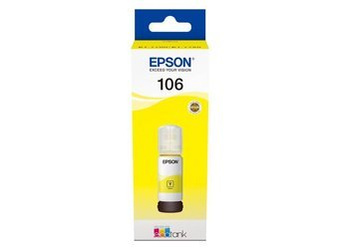 Tusz Oryginalny Epson 106 EcoTank L7160 L7180 T00R4 Żółty
