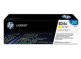 Toner Oryginalny HP Color LaserJet CP6015 CP6030 CP6040 824A CB382A Żółty