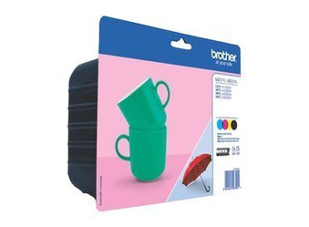 Komplet Tuszy Oryginalnych Brother LC227 + LC225 DCP-J4120DW DCP-J562DW MFC-J4420DW MFC-J4620DW LC227XLVALBP