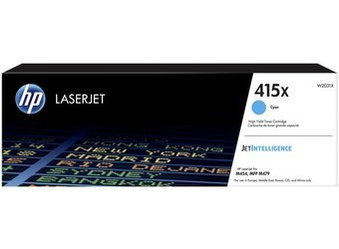 Toner Oryginalny HP Color LaserJet Pro M454 M479 415X W2031X Niebieski